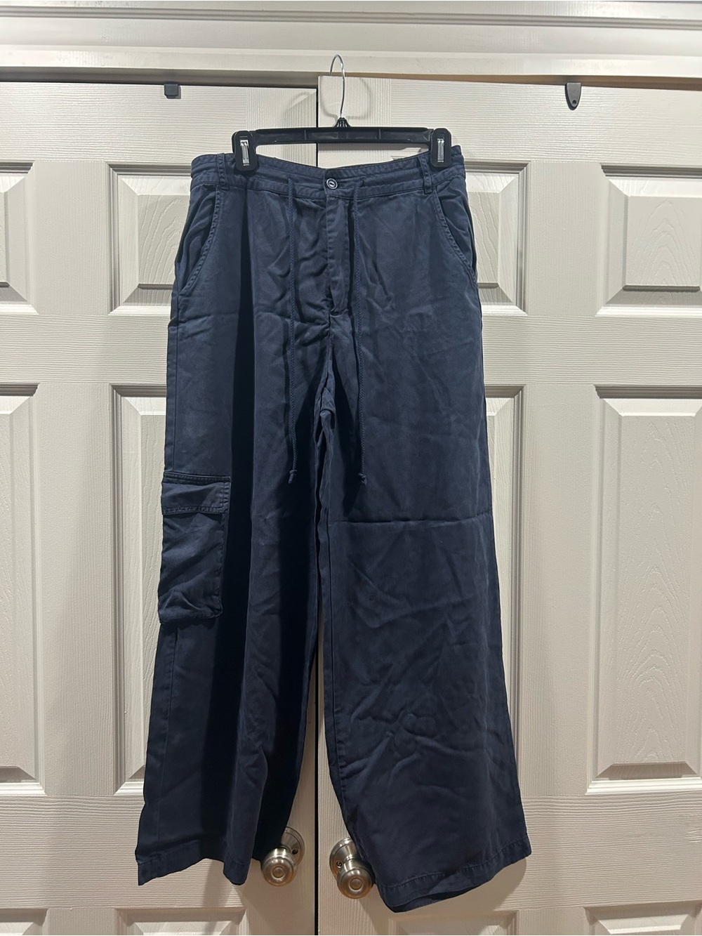 YFB Relaxed Navy Cargo Pants